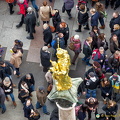 View of Mariensäule in Marienplatz